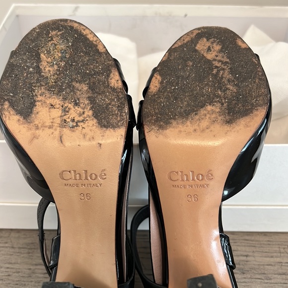 Chloe Black Heels - Picture 4 of 8